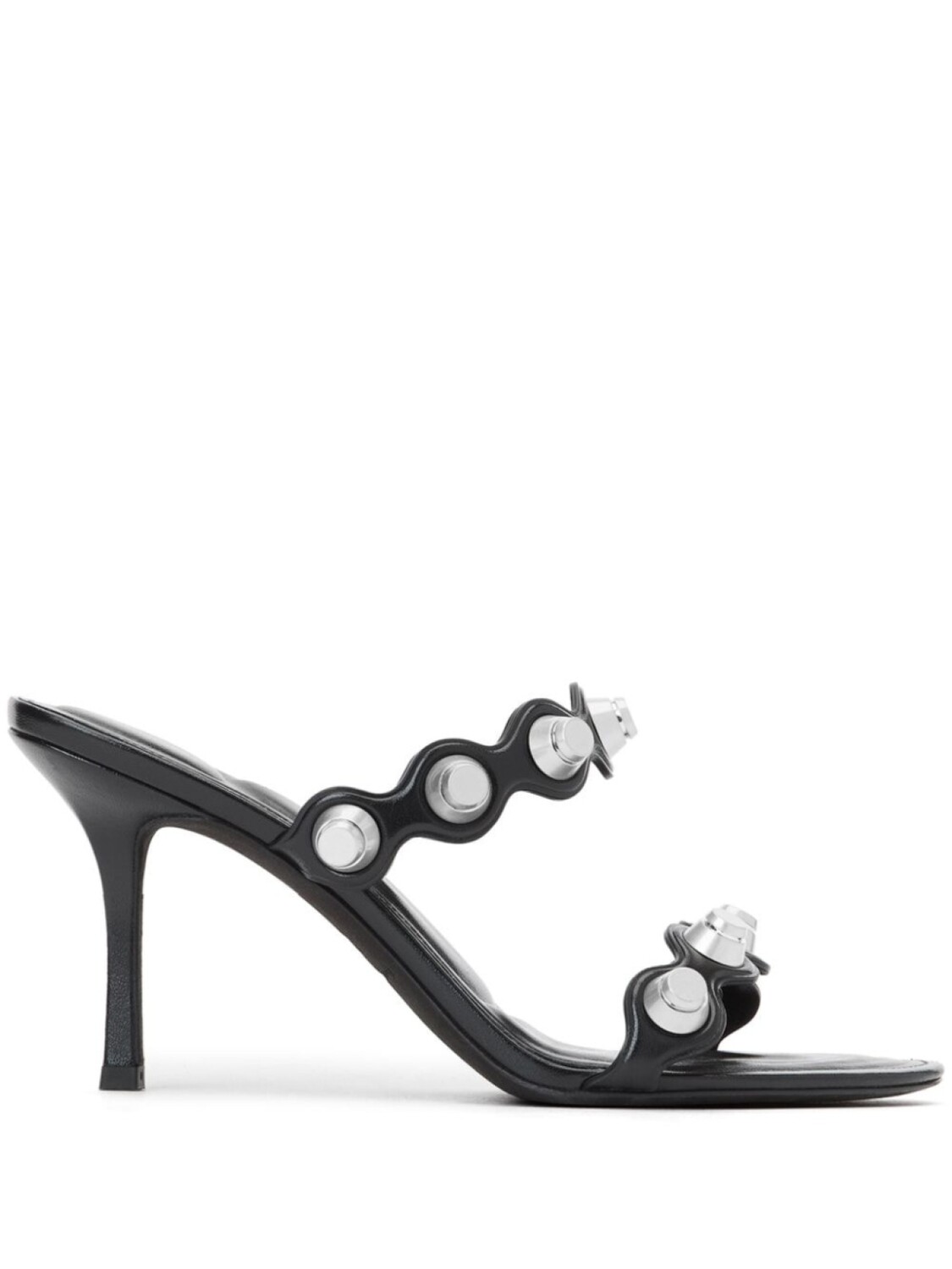 Александр Ванг 85мм Riot mules Alexander Wang, черный