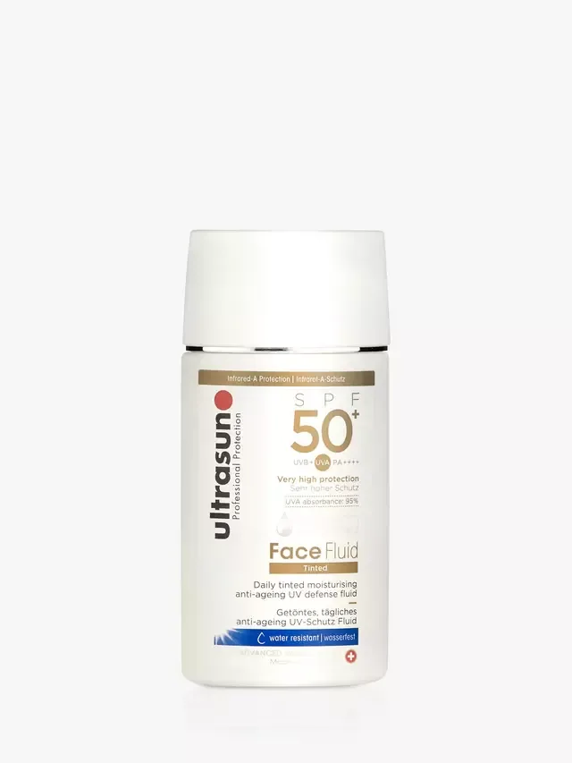 Крем для лица SPF ULTRASUN Увлажняющий с тонирующим эффектом +, для чувствительной кожи, оттенок меда — фото 2