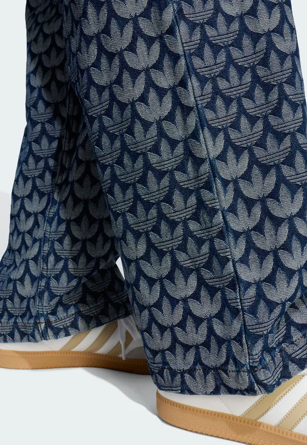 Джинсы monogram свободного кроя Adidas Originals, Indigo Denim — фото 3