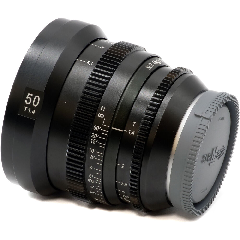 

Кинообъектив SLR Magic MicroPrime CINE 50mm T1.4 Lens SLR-MP50T14E-S35