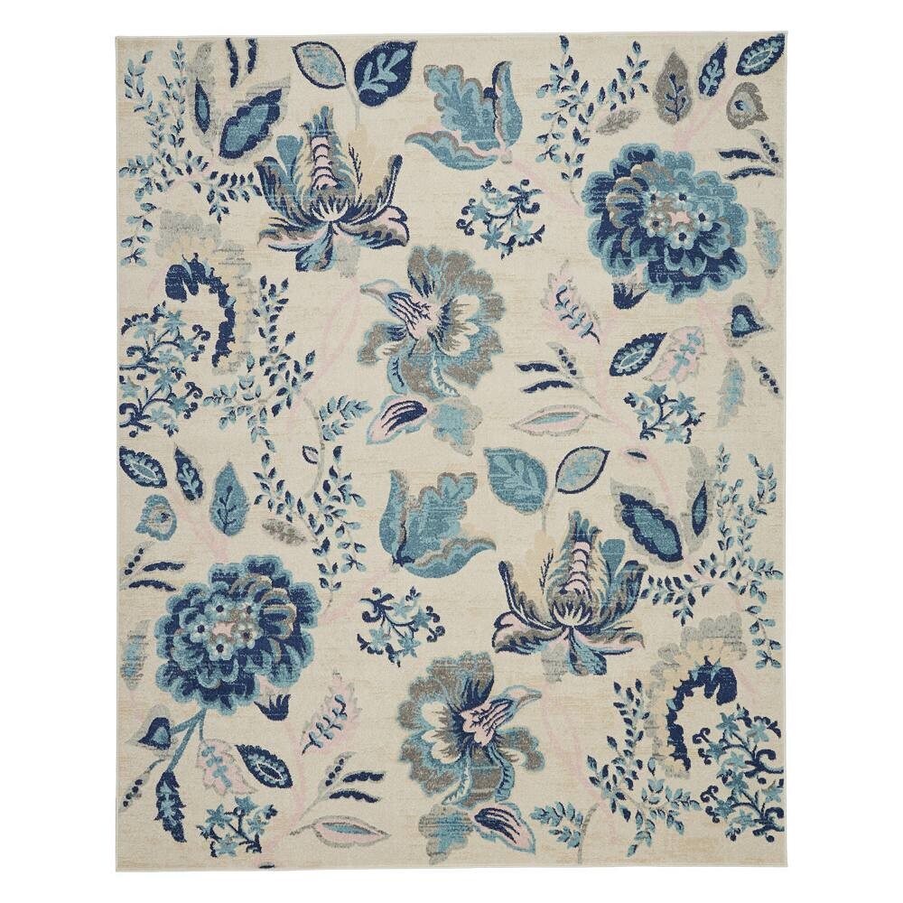 

Nourison Tranquil Миша Ковер, цвет Ivory Light Blue