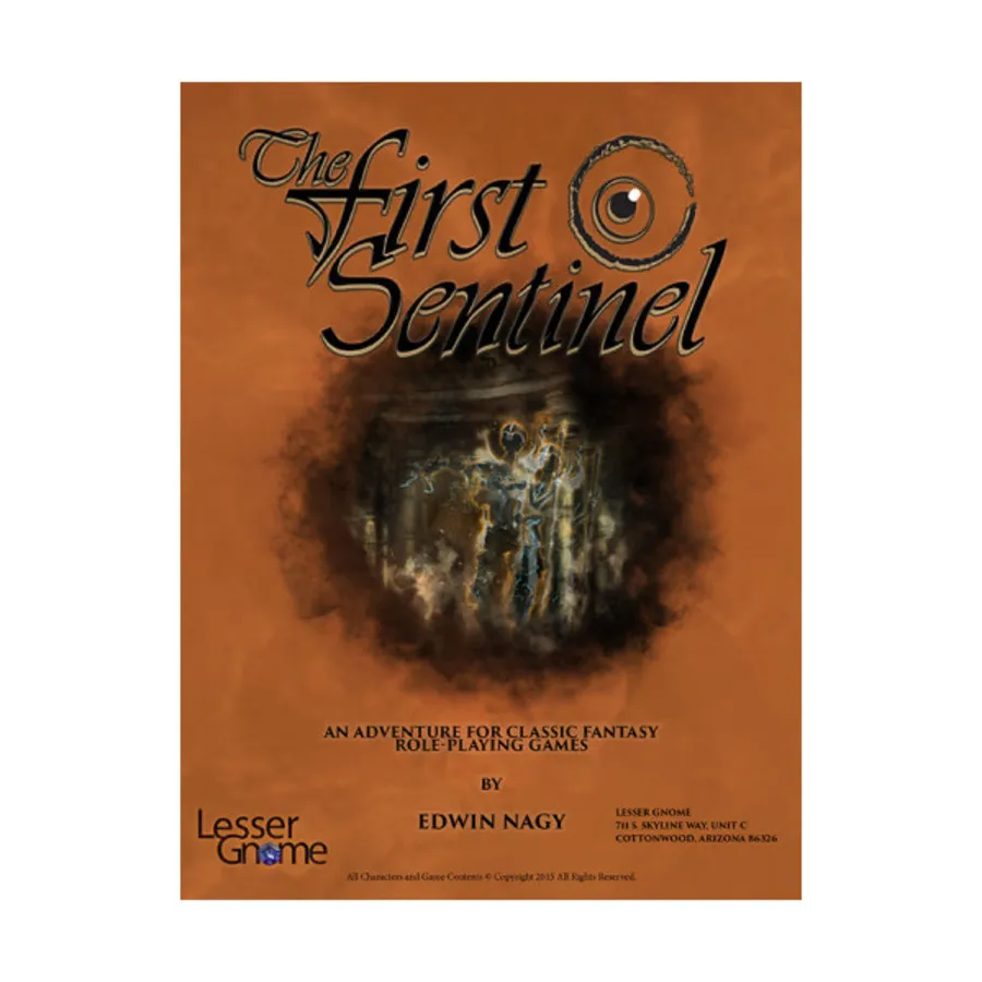 

First Sentinel, OSR (Lesser Gnome), мягкая обложка