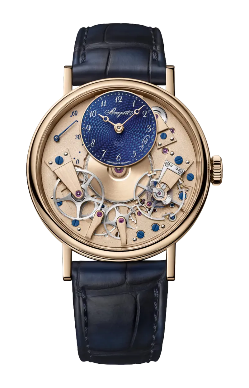 

Классик традиция секундная стрелка с ретроградом 7035 - лимитированная серия - 7035bh/h2/9v6 BREGUET