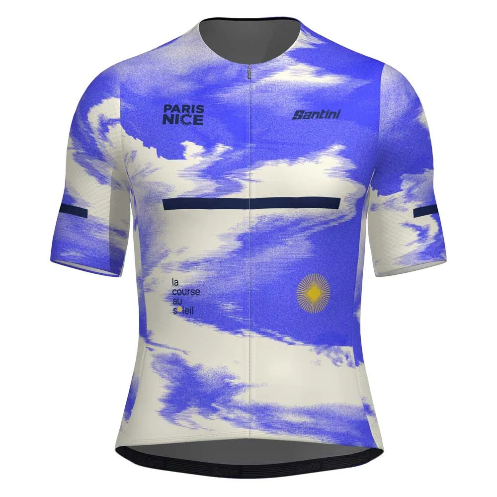 

Джерси Santini Paris-Nice 2025 short sleeve, фиолетовый