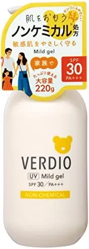 Солнцезащитный гель Verdio UV Mild Gel N, 4 упаковки, 220 г