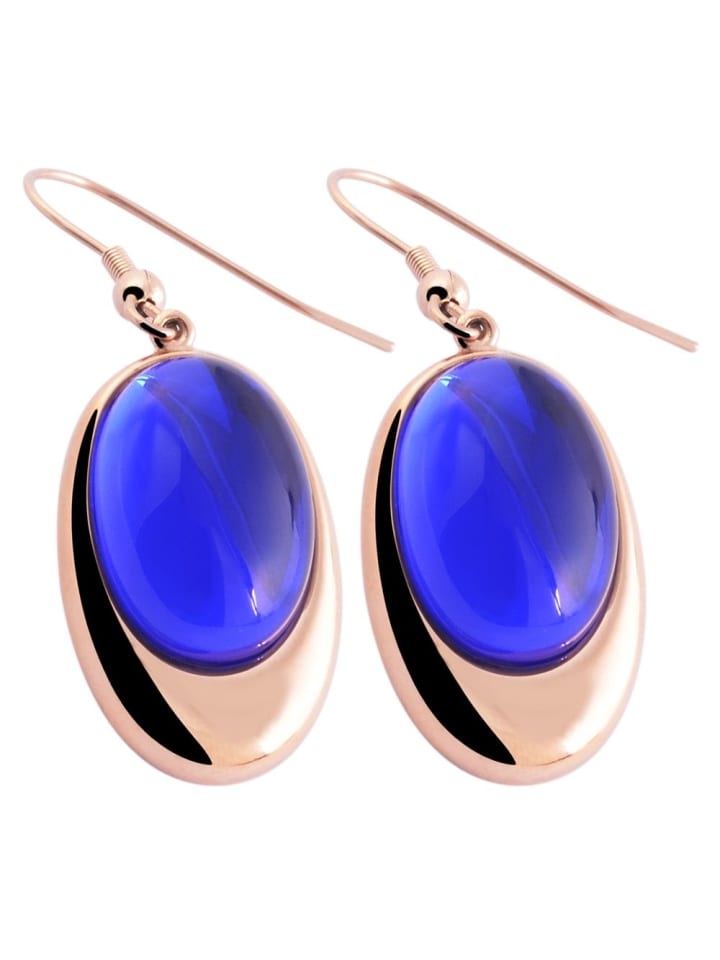 

Adeliás Женские серьги - серьги-подвески из нержавеющей стали в золотом исполнении