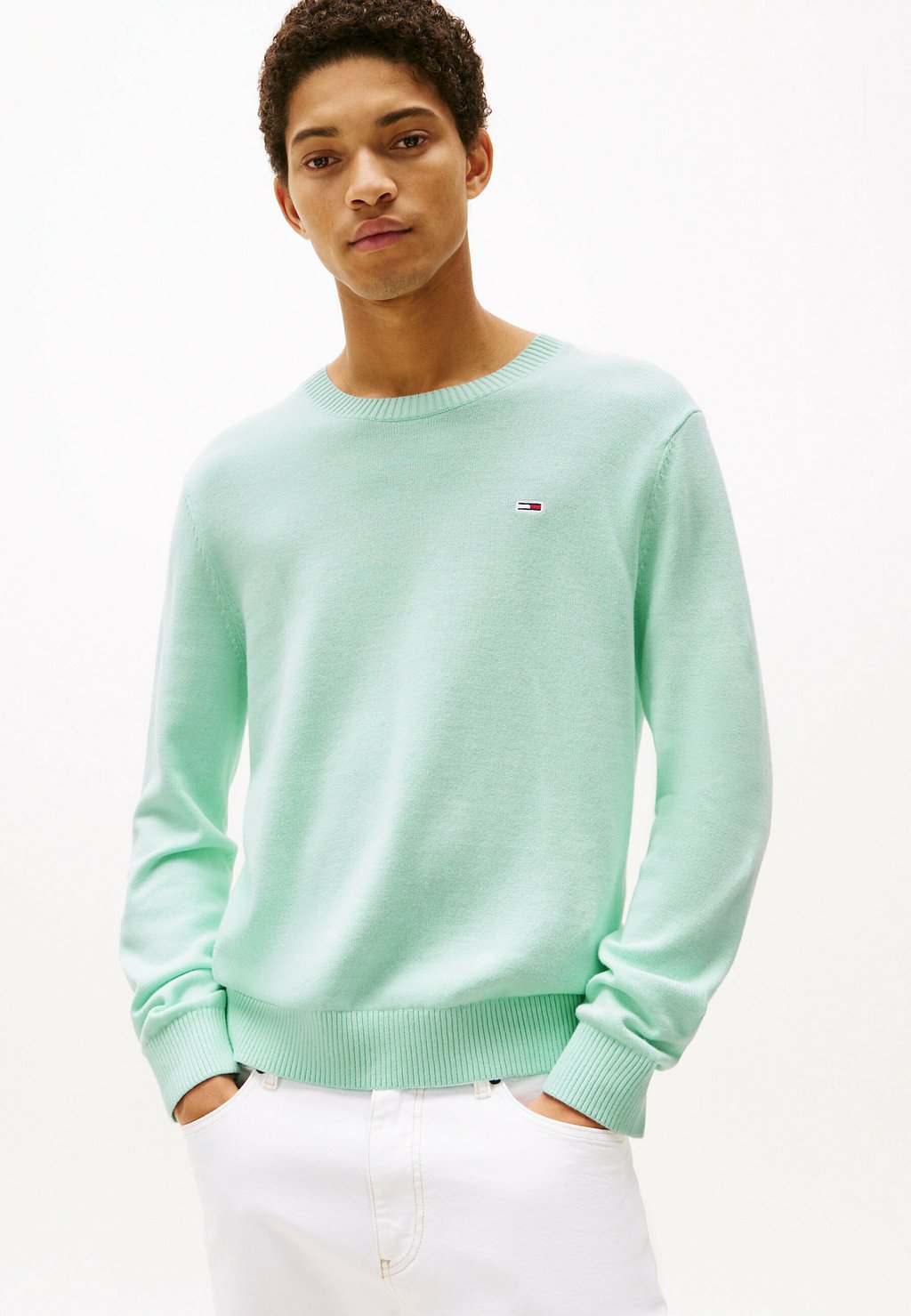 

Джемпер ESSENTIAL LIGHT Tommy Jeans, светло-зеленый