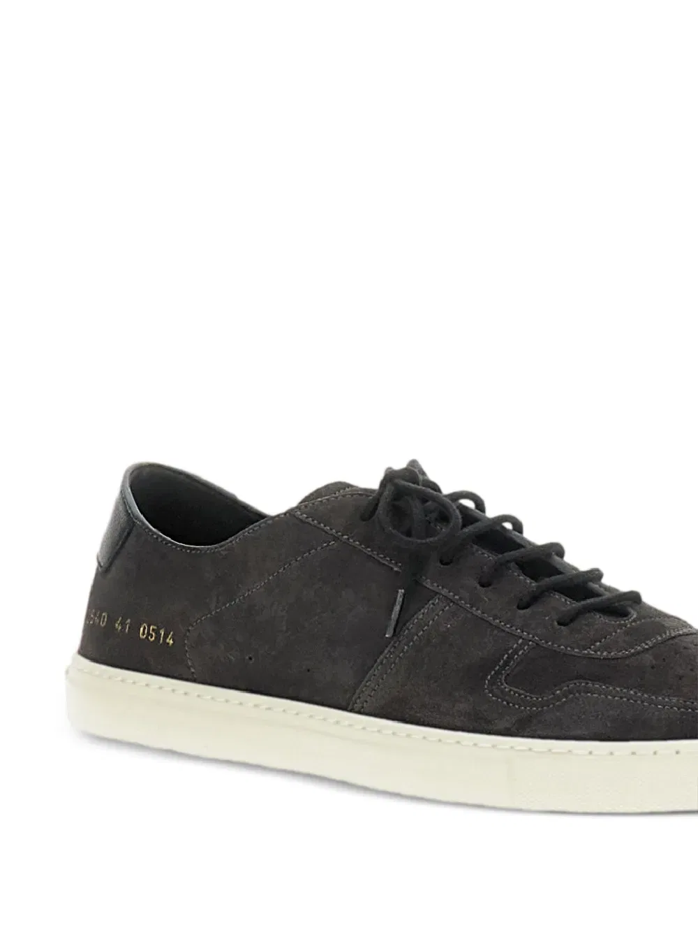 Кожаные кроссовки на шнуровке Common Projects, серый — фото 2