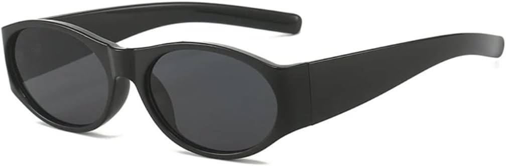 

Ретро овальные солнцезащитные очки для мужчин, модные градиентные очки с защитой от УФ-излучения UV400, женские солнцезащитные очки оранжево-синего цвета UUPTTPL, Black Gray