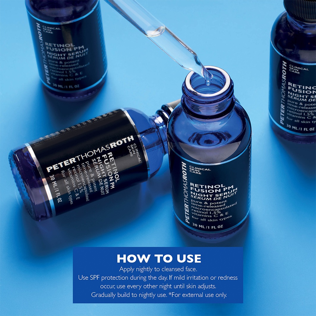 Сыворотка Peter Thomas Roth — Для лица retinol fusion pm night serum , объем, 30 мл — фото 4