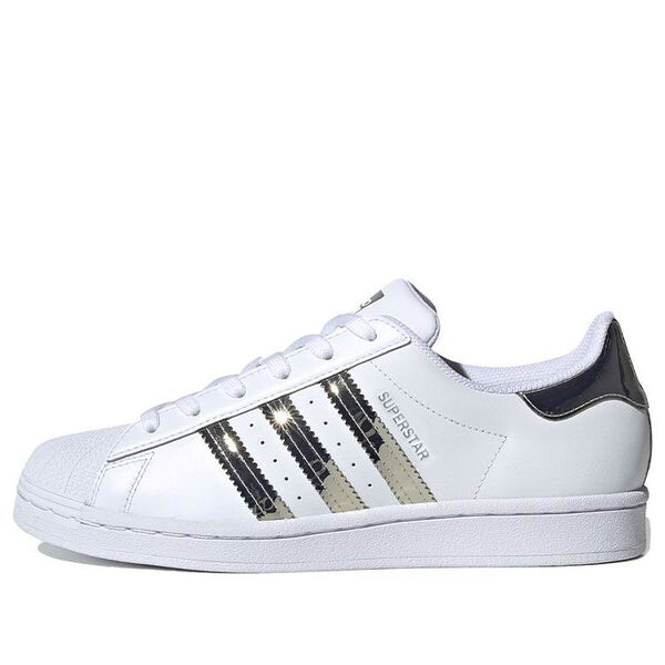 

Кроссовки оригиналы суперзвезда Adidas, серебряный