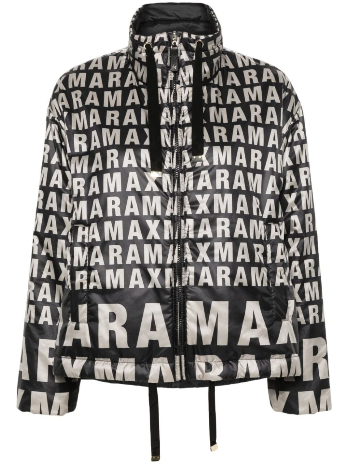 

Max Mara The Cube двусторонняя куртка Bilogo с логотипом, черный