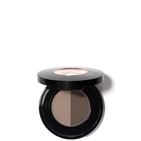 

Пудра для бровей brow powder duo - темно-коричневый Anastasia Beverly Hills, цвет dark brown