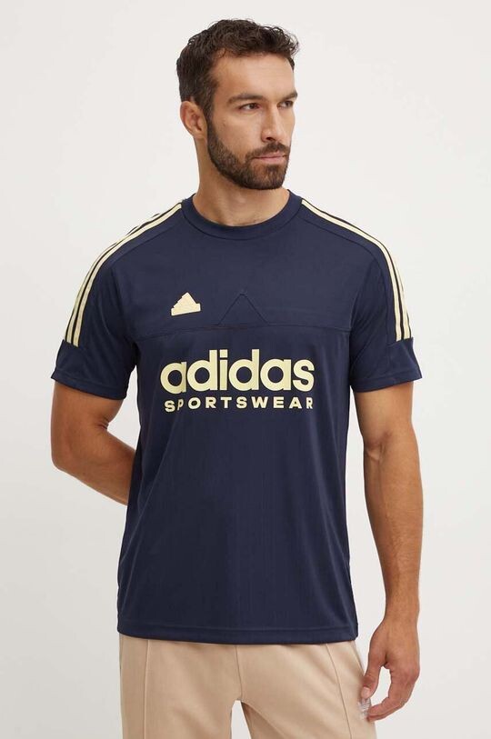 

Футболка Тиро adidas, темно-синий