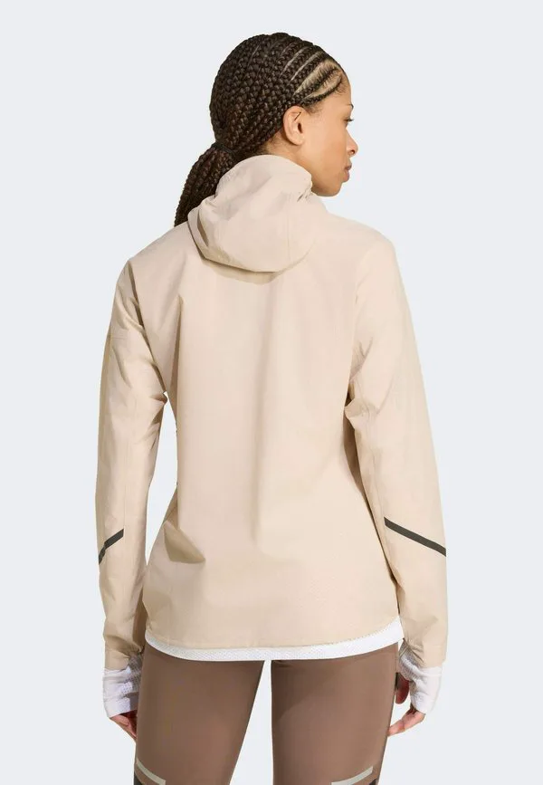 Куртка xperior 2, 5-слойная, легкая, климатоустойчивая, водонепроницаемая. Adidas Terrex, Taupe — фото 2
