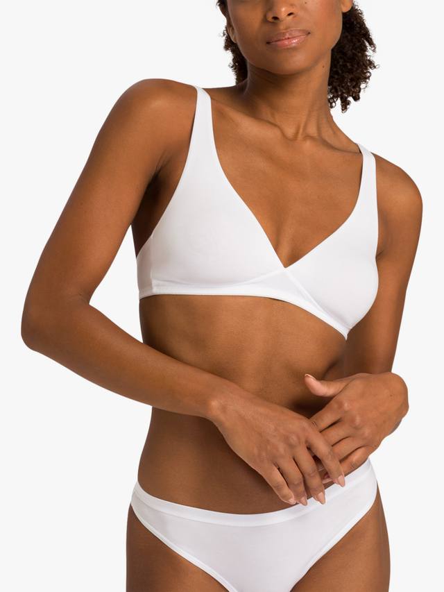 

Бюстгальтер с мягкими чашками Cotton Sensation Hanro, White