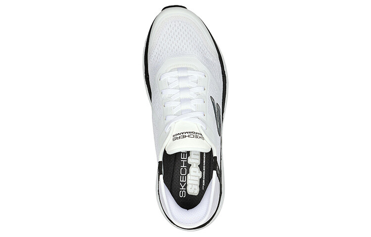Кроссовки Skechers Lifestyle Shoes Men Low-top Black/white, белый — фото 4