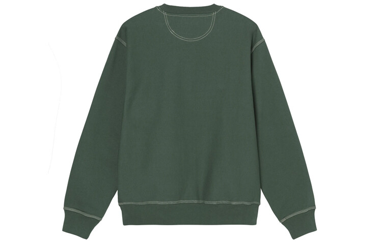 Толстовка Stüssy из хлопка с контрастной строчкой Stussy, желтый — фото 4
