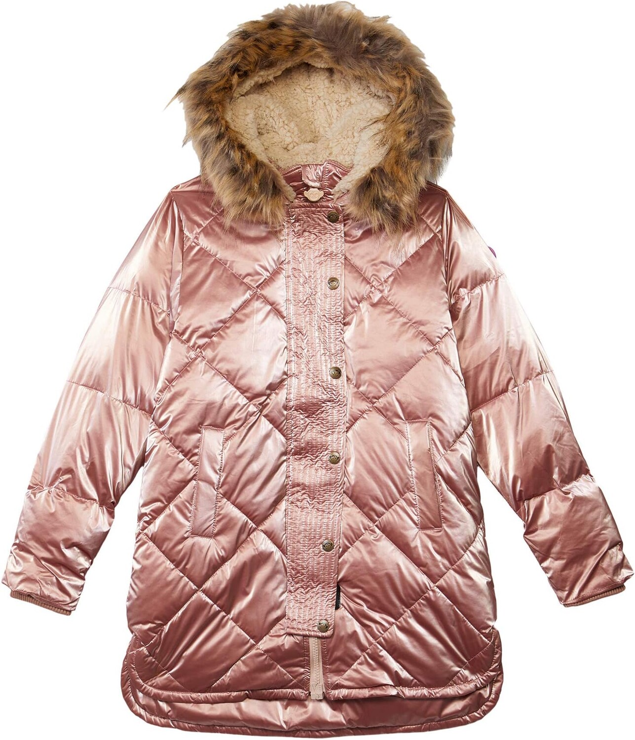 

Пуховик Appaman Adaptive Sloan Puffer Coat, цвет Rose Gold
