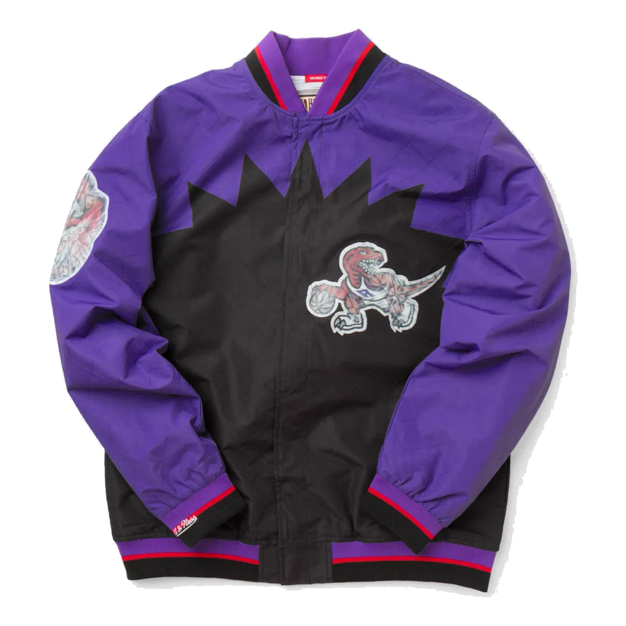 

Куртка Mitchell & Ness 75th Anniversary Warm Up Jacket 'Toronto Raptors', фиолетовый