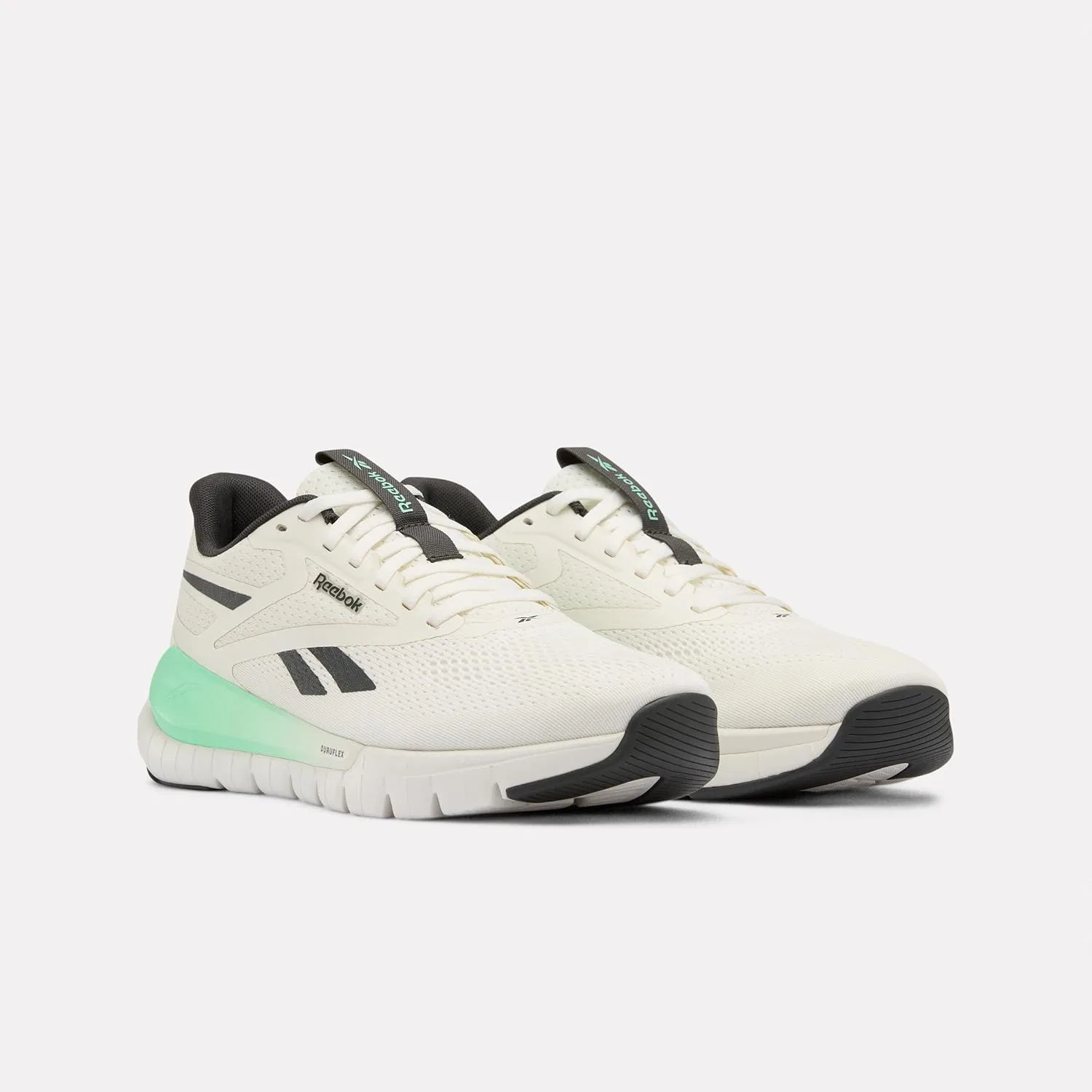 Кроссовки Reebok Unisex Flex Trainer, Chalk Grey6 Atomic Aqua — фото 3