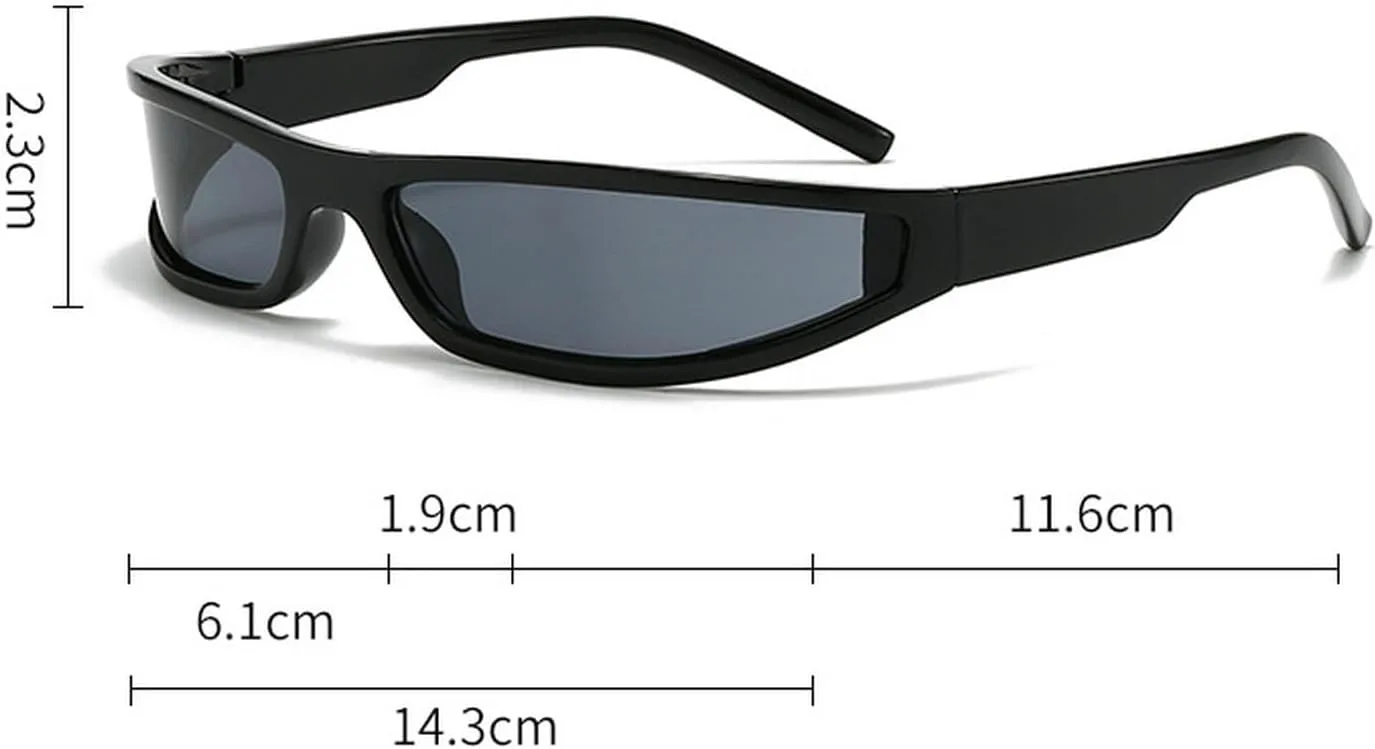 

Солнцезащитные очки Laureles Fashion Rivets Y2K, футуристические солнцезащитные очки обтекаемой формы для женщин и мужчин, спортивные солнцезащитные очки, C2