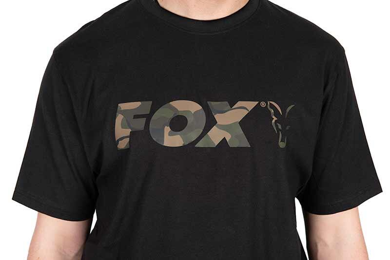 

Футболка Fox Black / Camo Logo 3XL