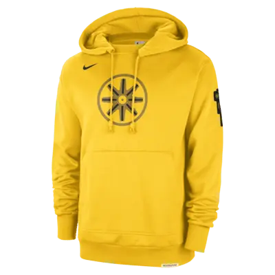 

Худи Nike Golden State Warriors Standard Issue 2023/24 City Edition, цвет Amarillo