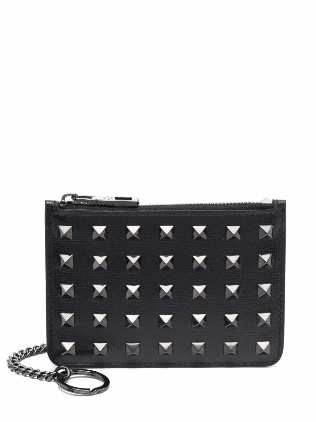 

Картхолдер с декором Rockstud Valentino Garavani, черный