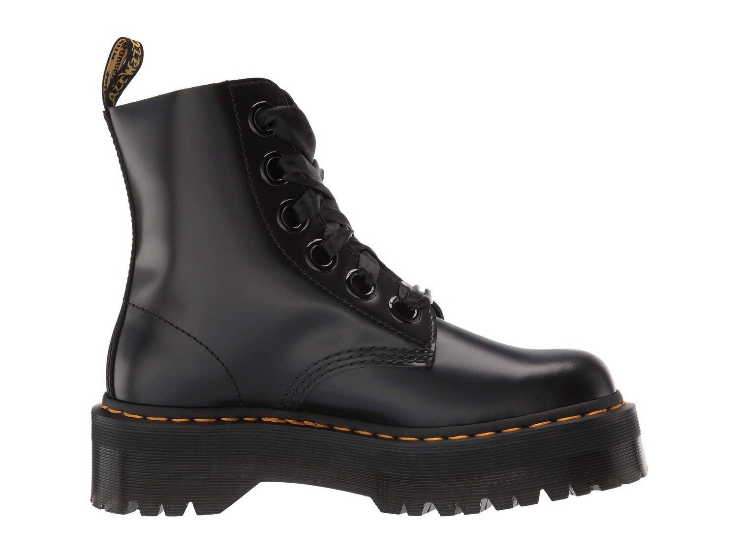 Ботинки Dr. Martens Molly Quad Retro, черный