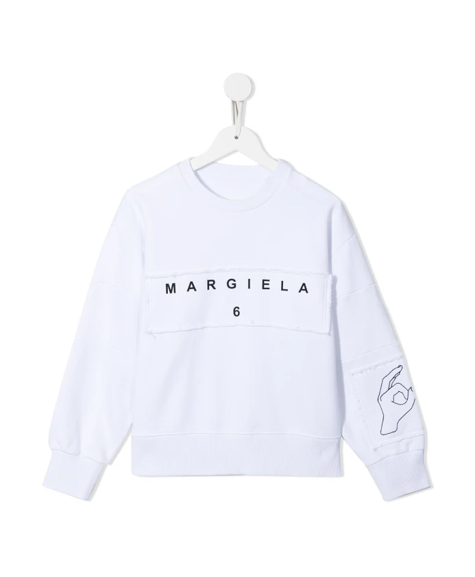 

Толстовка S модница Maison Margiela, белый