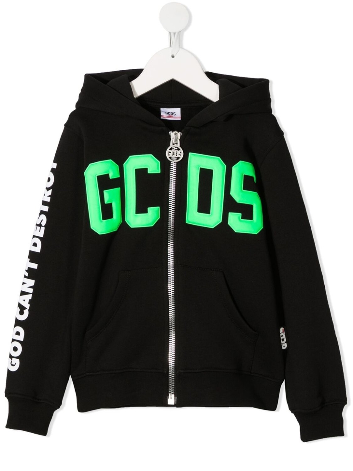 

Худи с логотипом Gcds Kids, черный