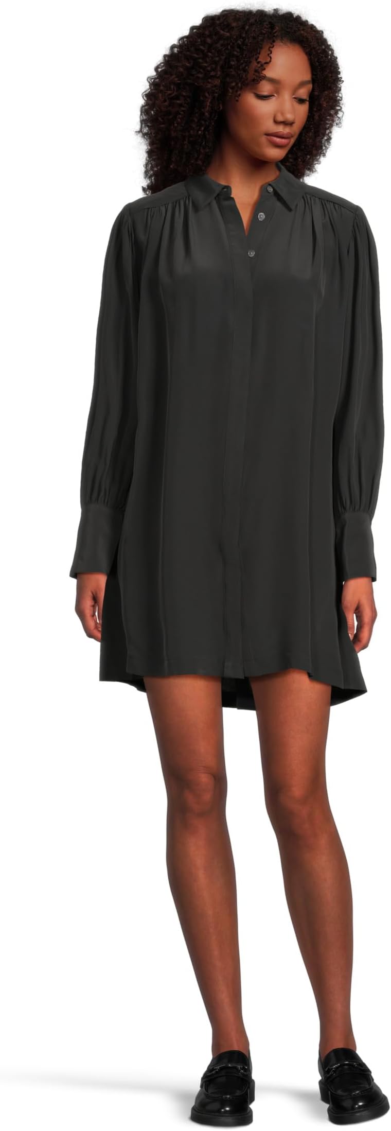 

Платье Madewell Addy Mini Dress - Viscose, цвет True Black