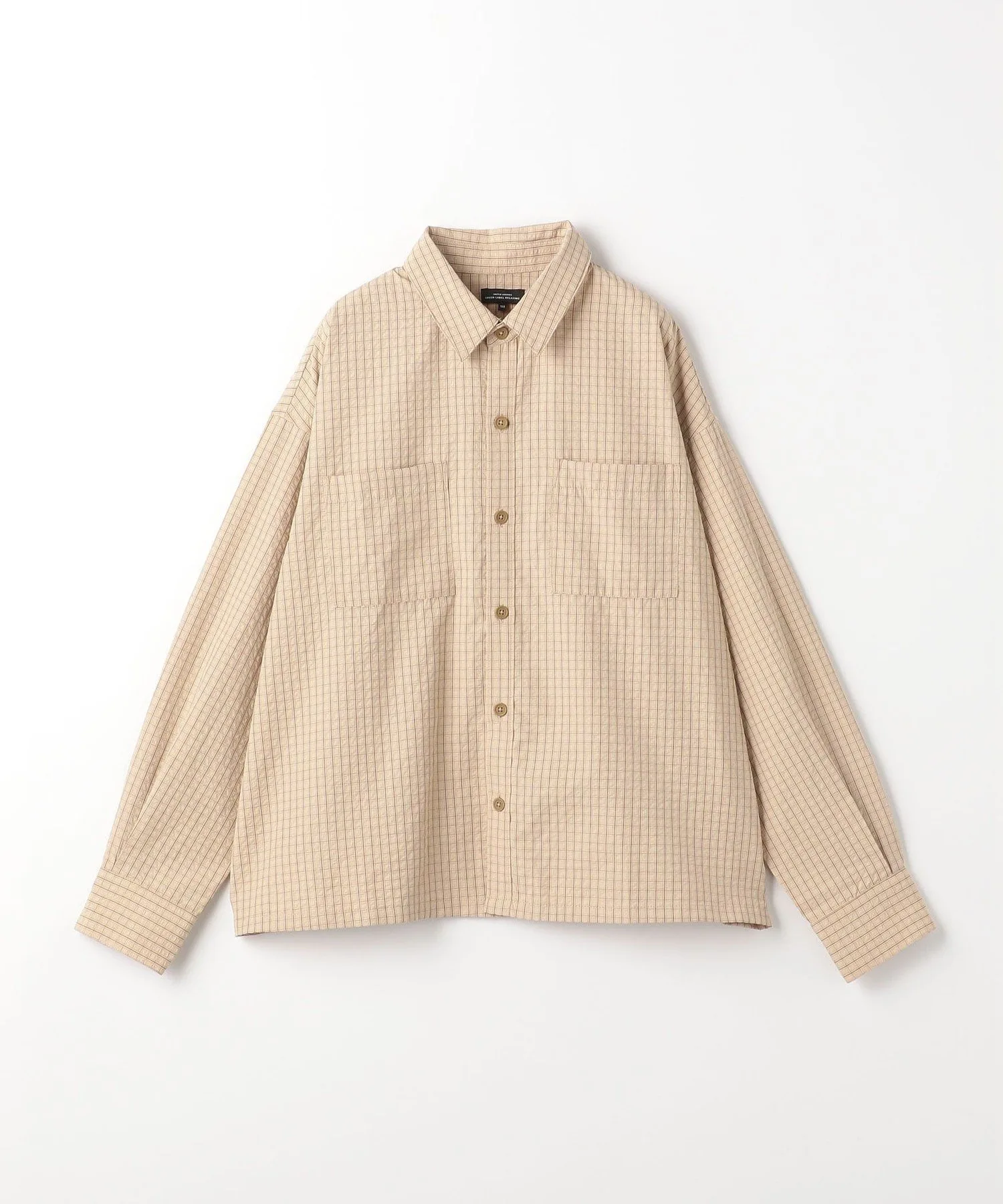 Рубашка с клетчатым узором / Детская 140-160 см United Arrows Green Label Relaxing, BEIKI