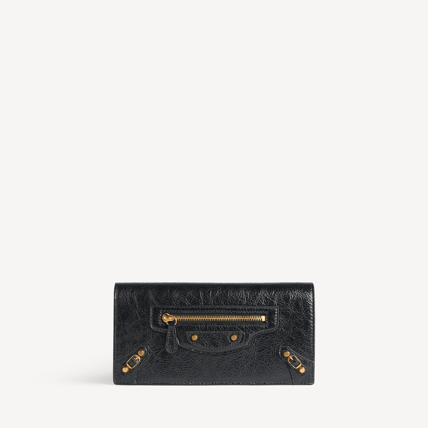 

Женский длинный кошелек le city money в черном цвете BALENCIAGA, черный