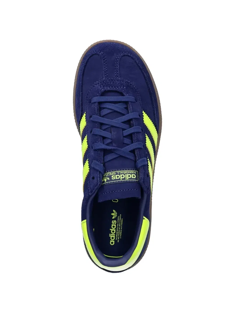 Кроссовки Handball Spezial из замши Adidas Kids, синий — фото 4