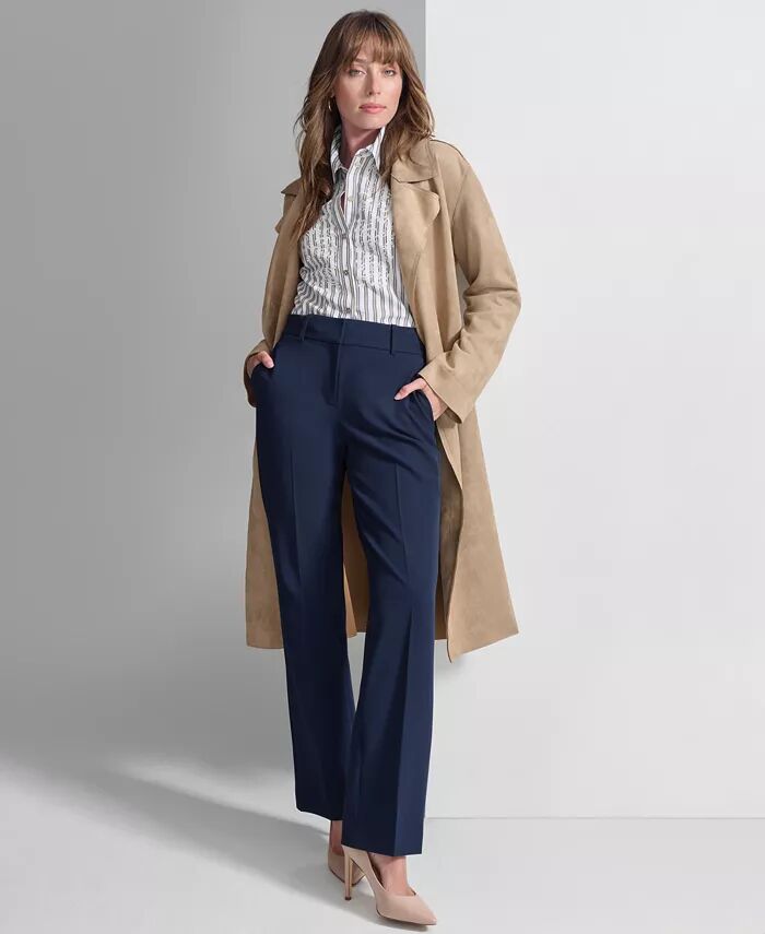 

Пальто из искусственной замши, рубашка с объемным принтом и брюки Sutton Tommy Hilfiger, красный