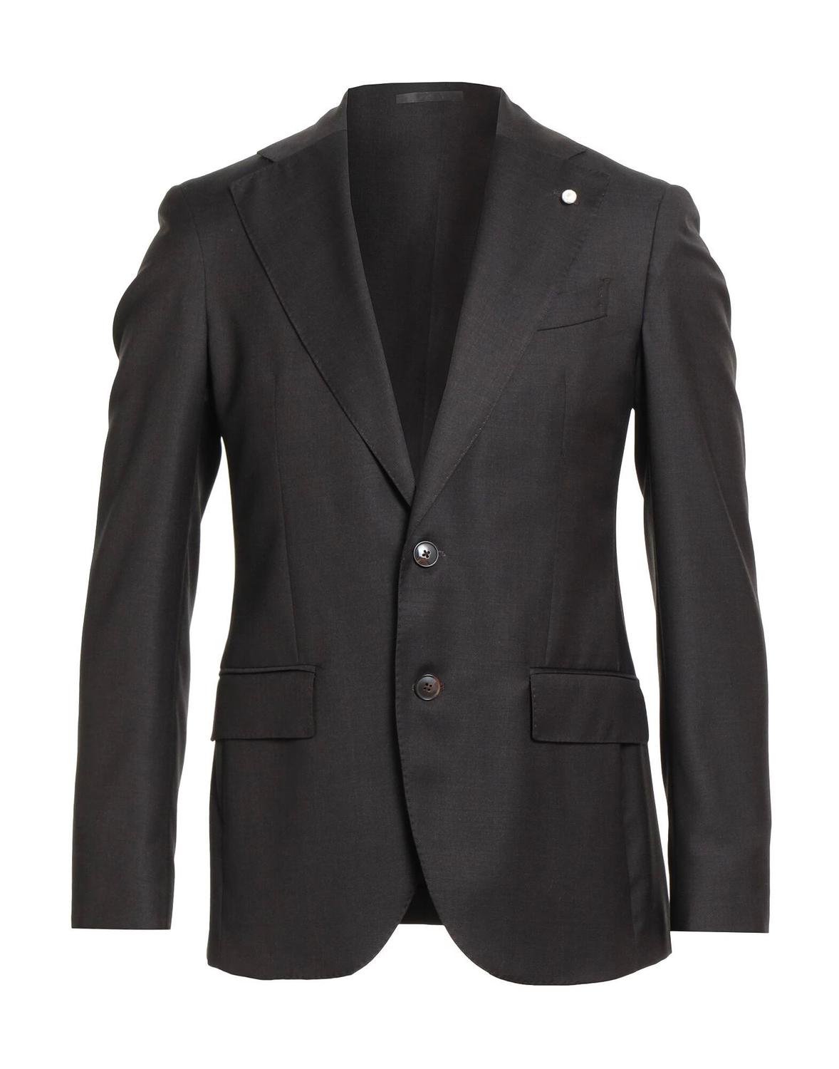 

Блейзер Luigi Bianchi Mantova, темно-коричневый