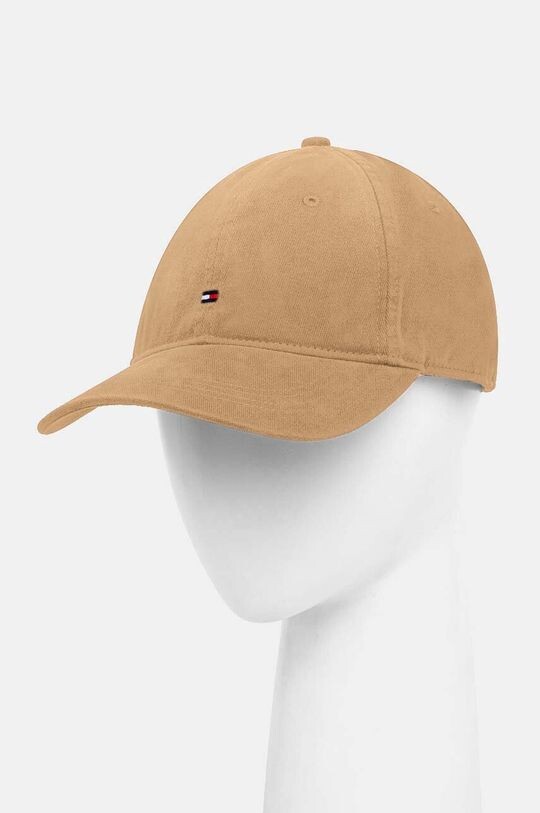 

Хлопковая бейсболка Tommy Hilfiger, бежевый