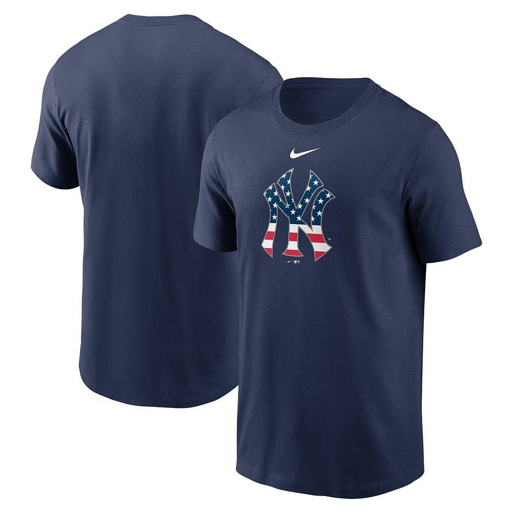 

Мужская темно-синяя футболка Nike New York Yankees Americana, цвет Ynk Navy