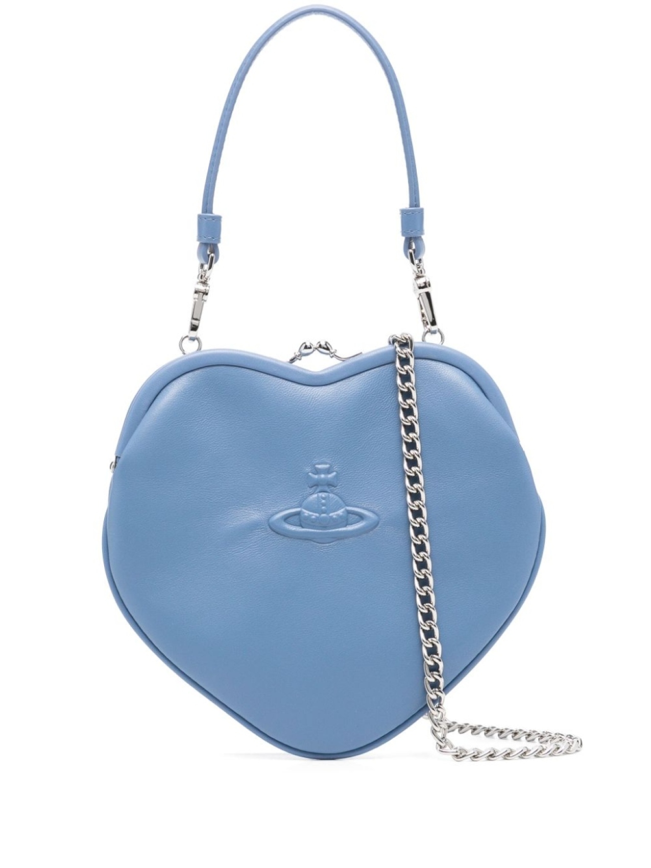 

Vivienne Westwood клатч Belle Heart Frame, синий