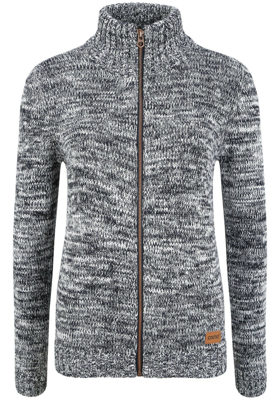 

Вязаный кардиган Oxmo Phenix, mottled grey