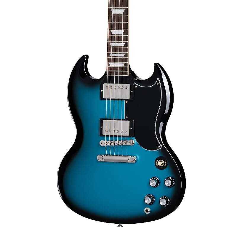 

Электрогитара Gibson SG Standard '61 Stop Bar - Pelham Blue Burst