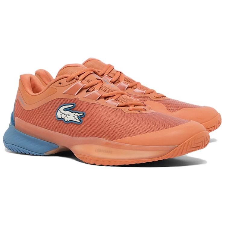 LACOSTE Кроссовки для тенниса мужские Low top Orange — фото 4