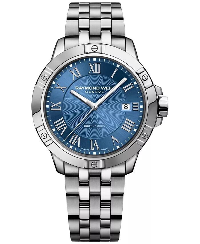 

Мужские часы Swiss Tango с браслетом из нержавеющей стали, 41 мм 8160-ST-00508 Raymond Weil