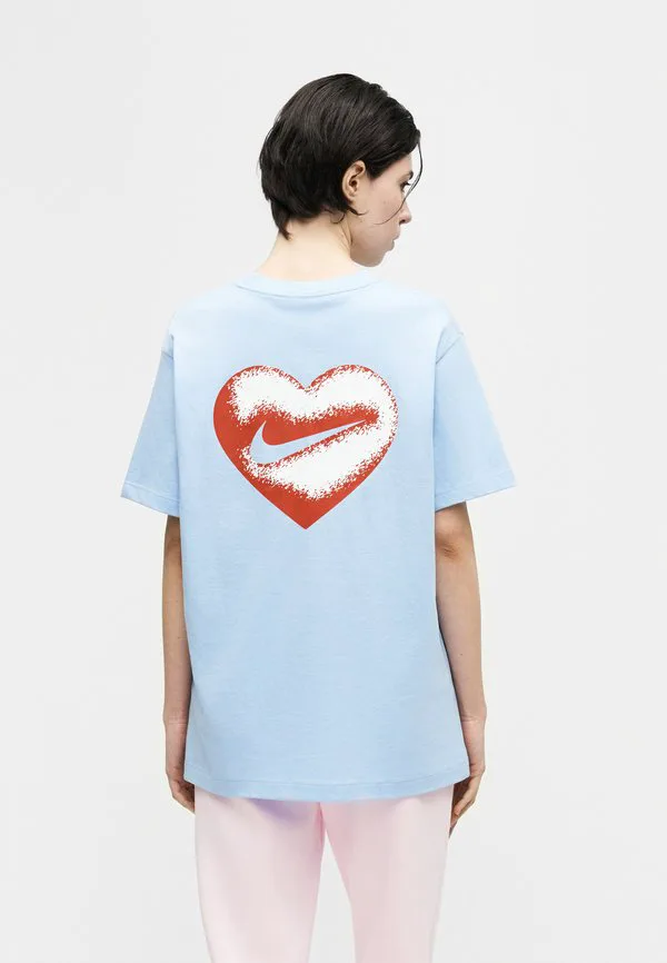 Футболка свободного кроя с принтом Nike Sportswear, Light Blue — фото 4
