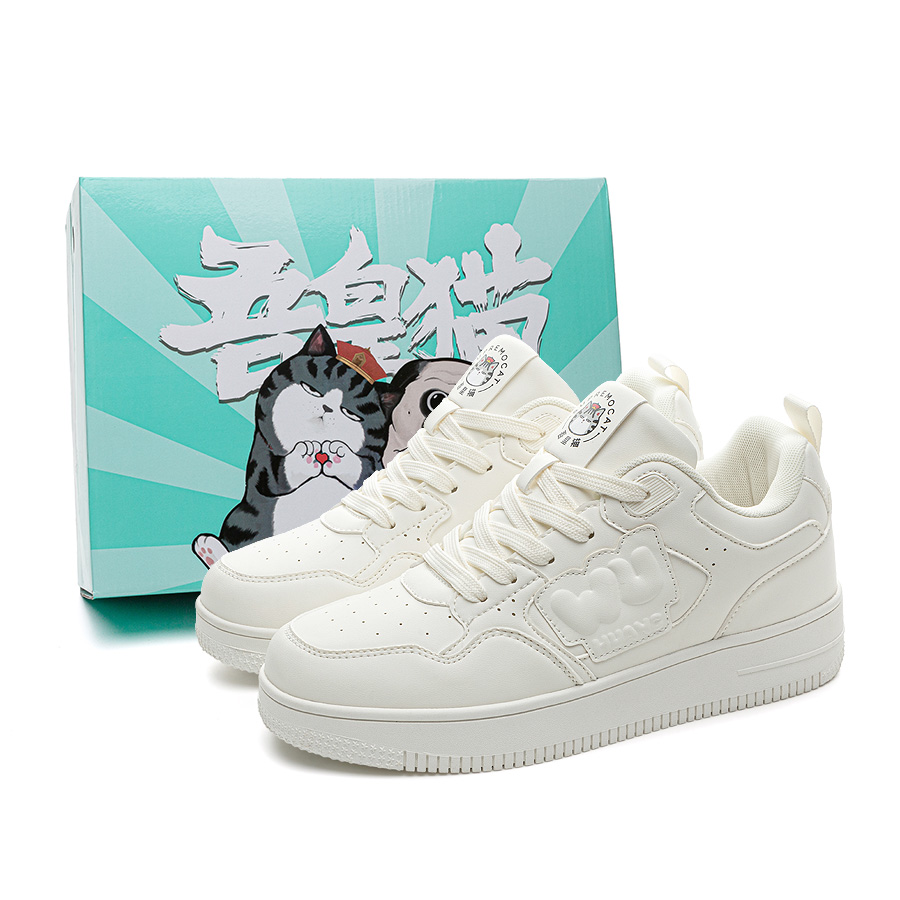

Supremo Cat Низкие скейтерские кроссовки унисекс бежевые, цвет Beige