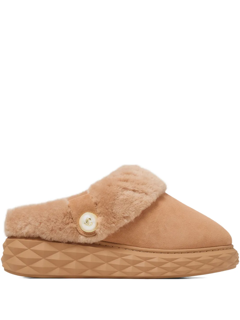 

Макси-тапочки Diamond JIMMY CHOO, коричневый