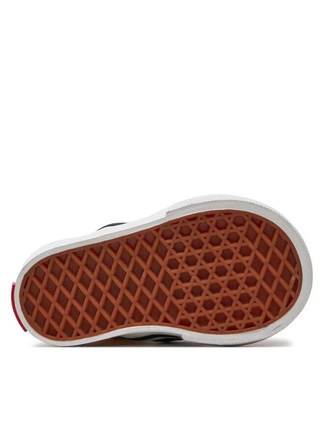 Тканевые кроссовки Classic Slip-On VN000EX8BWW Vans, красочный/белый — фото 4