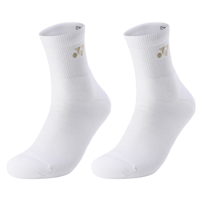 

Женские носки средней высоты, комплект из 2 пар Yonex, белый золото (532)